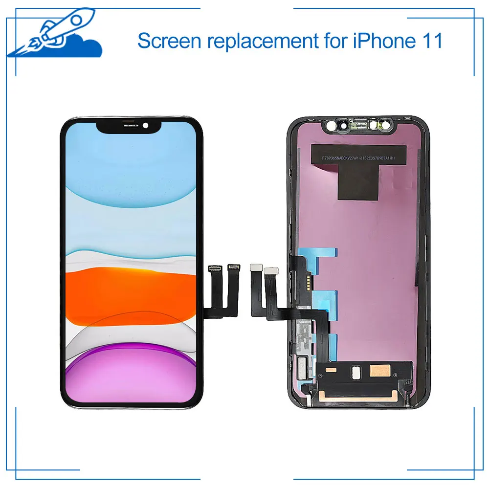 Grade AAA+++ For iPhone 11 Retina LCD Display With 3D Touch Screen Digitizer Assembly Replacement For iPhone11 Parts With Gift
Grade AAA+++ For iPhone 11 Retina LCD Display With 3D Touch Screen Digitizer Assembly Replacement For iPhone11 Parts With Gift