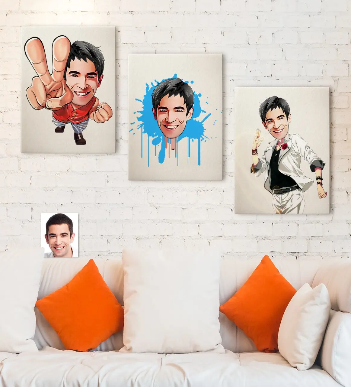Personalized 3'lü Male Caricature Of Canvas Table set 30x50cm-1 Gift Home Decoration Special Design Home Office Business Place quality
Personalized 3'lü Male Caricature Of Canvas Table set 30x50cm-1 Gift Home Decoration Special Design Home Office Business Place quality