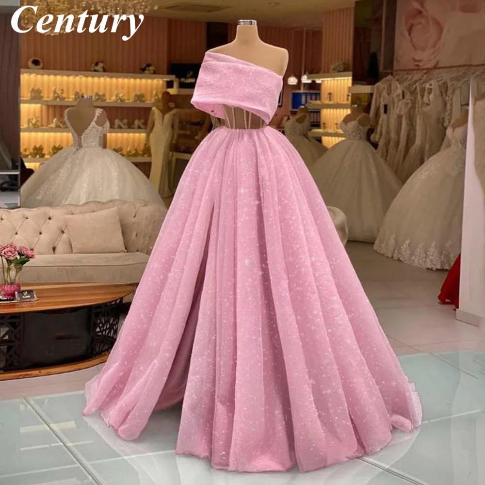 Pink One Shoulder Prom Dress Glitter Wedding Dress Tulle Long Formal Party Dresses Side Split Corset Evening Gowns Robe Soiree
Pink One Shoulder Prom Dress Glitter Wedding Dress Tulle Long Formal Party Dresses Side Split Corset Evening Gowns Robe Soiree