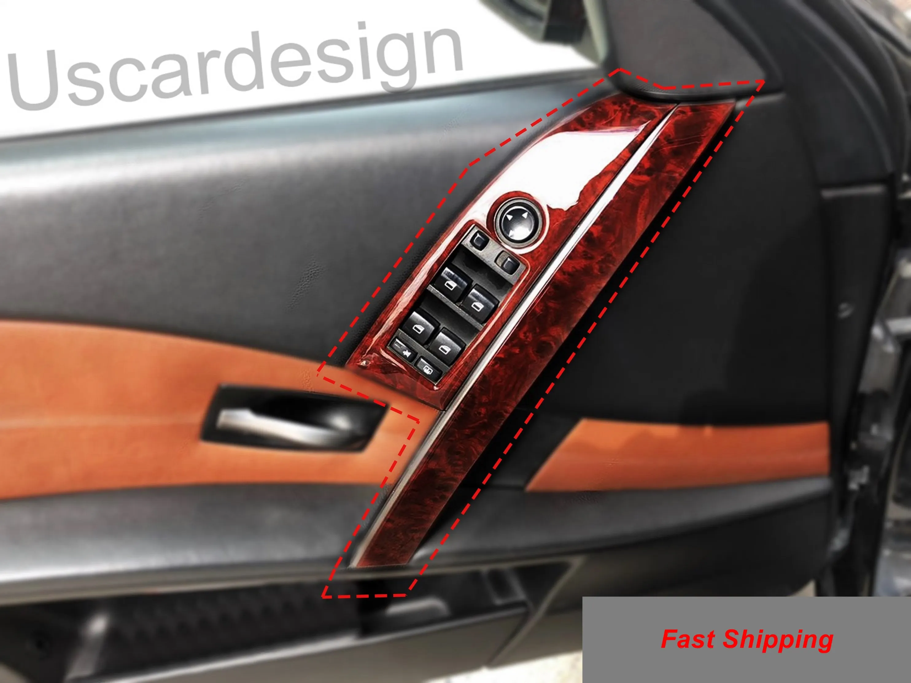Bmw 5 Series e60 e61 (2003 - 2010), Door Trim Accessorie, Decor Frames, Door Handle, Piano Black, Carbon Fiber, Coating
Bmw 5 Series e60 e61 (2003 - 2010), Door Trim Accessorie, Decor Frames, Door Handle, Piano Black, Carbon Fiber, Coating