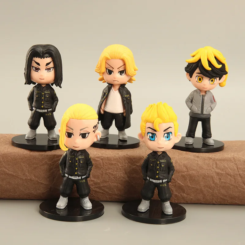 Tokyo Revengers 5PCS/SET Cartoon Anime Multi-style PVC Action Figure Model Mikey Takemichi Draken Toys Desktop Decorations X57
Tokyo Revengers 5PCS/SET Cartoon Anime Multi-style PVC Action Figure Model Mikey Takemichi Draken Toys Desktop Decorations X57
