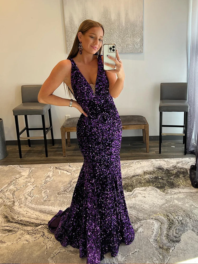 LoverKiss Women's Mermaid Elegant Strapless Long Dress Strapless Sleeveless V Neck With Sequins Formal Party Dress 2022 New
LoverKiss Women's Mermaid Elegant Strapless Long Dress Strapless Sleeveless V Neck With Sequins Formal Party Dress 2022 New