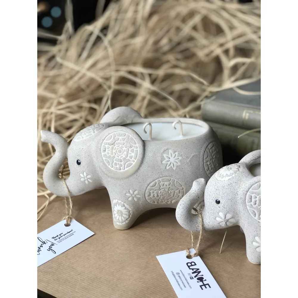 Ceramic M Mistic Scent Candle in Ceramic Elephant 400 ml 420 gr Soy Wax Aromateraphy Candle
Ceramic M Mistic Scent Candle in Ceramic Elephant 400 ml 420 gr Soy Wax Aromateraphy Candle