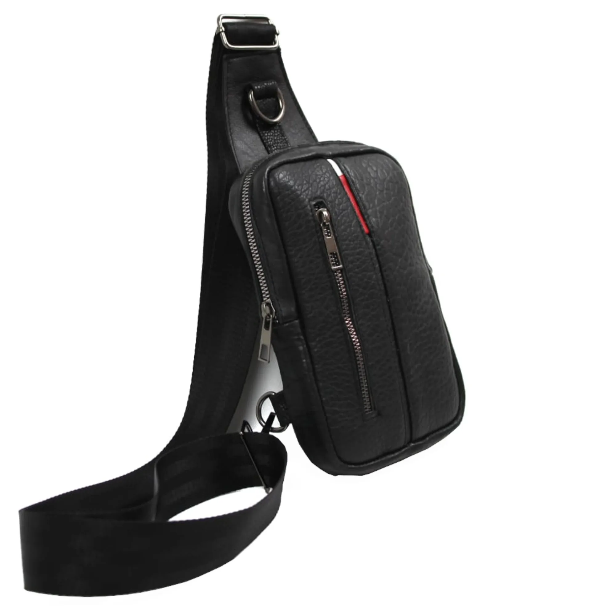 Genunie Leather Sling Bag Crossbody Bag Chest Bag Multipurpose Daypacks