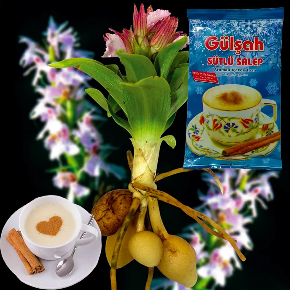 Sahlep powder Turkish tea free shipping delicious 250 gr - 1.500 gr tea powder with water healty made in Turkey g-1090
Sahlep powder Turkish tea free shipping delicious 250 gr - 1.500 gr tea powder with water healty made in Turkey g-1090