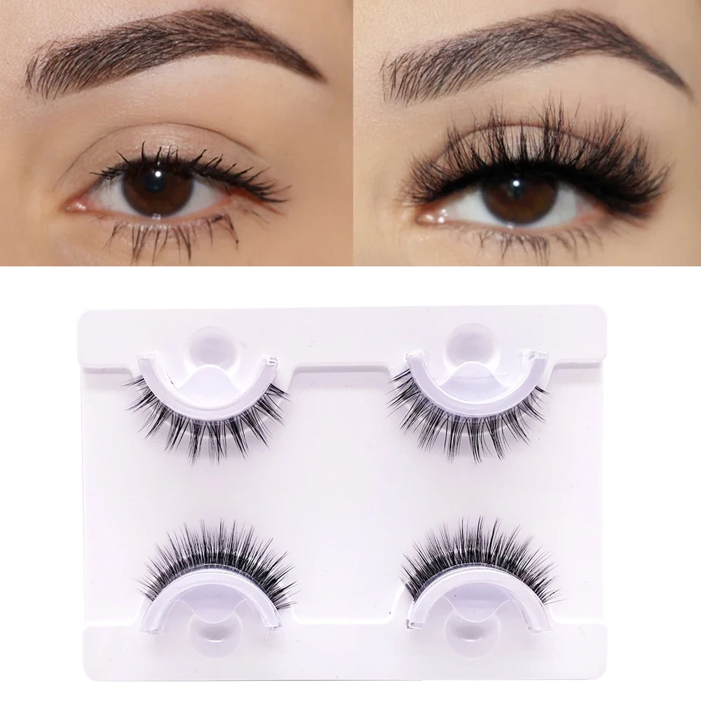 False Eyelashes Natural Look 3D Wispy Faux Mink Lashes Soft Handmade Strip Eye Lashes
False Eyelashes Natural Look 3D Wispy Faux Mink Lashes Soft Handmade Strip Eye Lashes