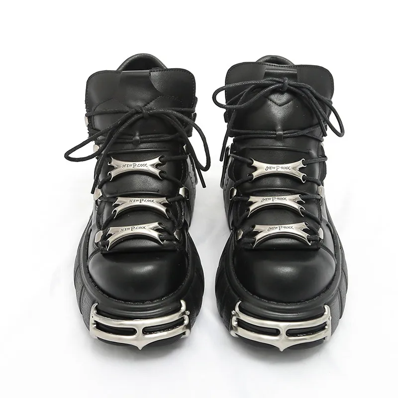 2021 Punk Style Women Sneakers Lace-up 6CM Platform Shoes Woman Creepers Female Casual Flats Metal Decor Tenis Feminino
2021 Punk Style Women Sneakers Lace-up 6CM Platform Shoes Woman Creepers Female Casual Flats Metal Decor Tenis Feminino