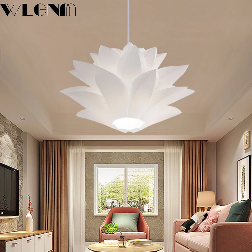 Pendant Light Modern Lily Lotus Hanging Lamp Can Diy Novelty Flowers Pendant Lamps Bedroom Living Room Decoration Home Lighting
Pendant Light Modern Lily Lotus Hanging Lamp Can Diy Novelty Flowers Pendant Lamps Bedroom Living Room Decoration Home Lighting