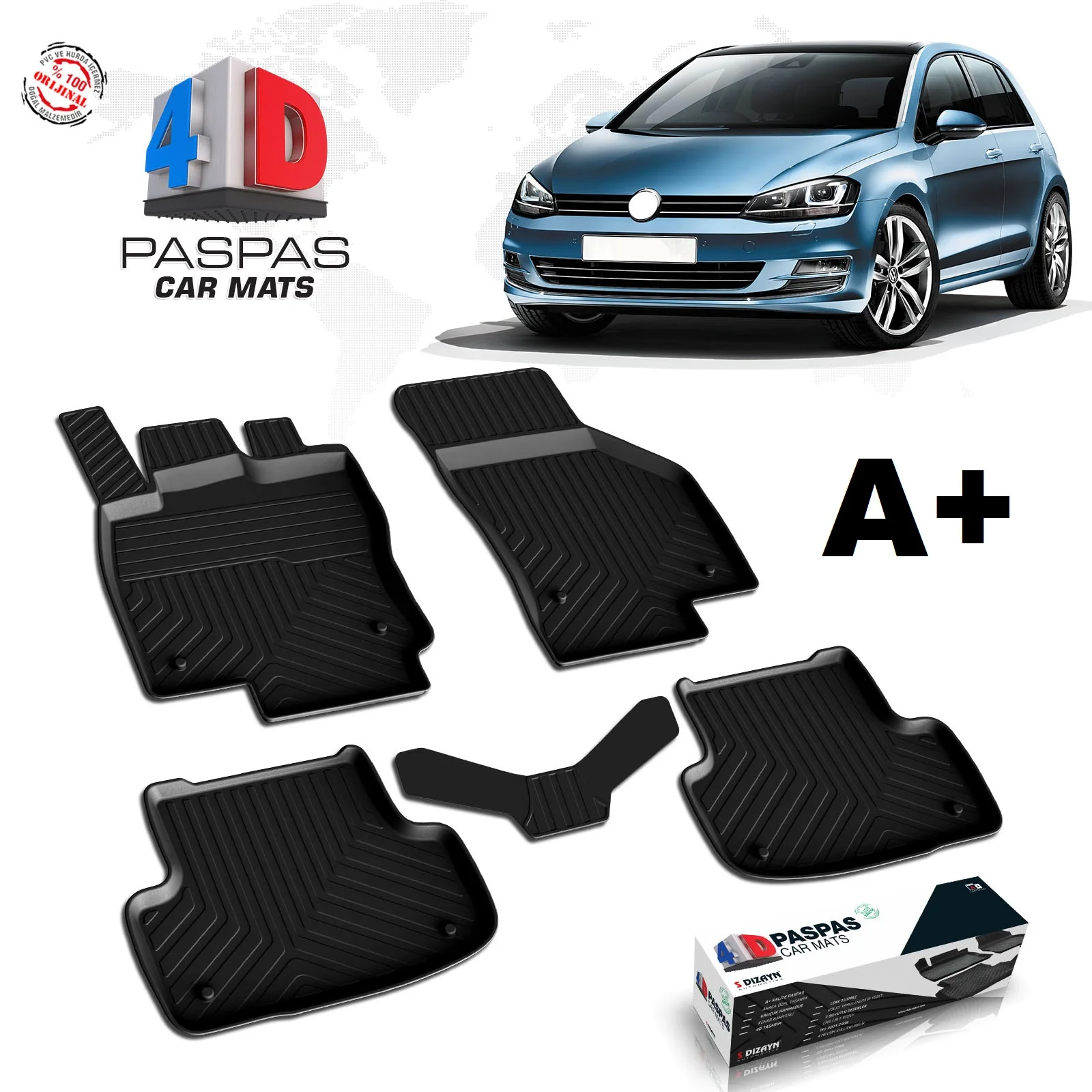 Автомобильный резиновый коврик для VOLKSWAGEN GOLF 7, специально разработанная продукция, модели 2013, 2014, 2015, 2016, 2017, 2018, 2019, 2020, 2021
Автомобильный резиновый коврик для VOLKSWAGEN GOLF 7, специально разработанная продукция, модели 2013, 2014, 2015, 2016, 2017, 2018, 2019, 2020, 2021
