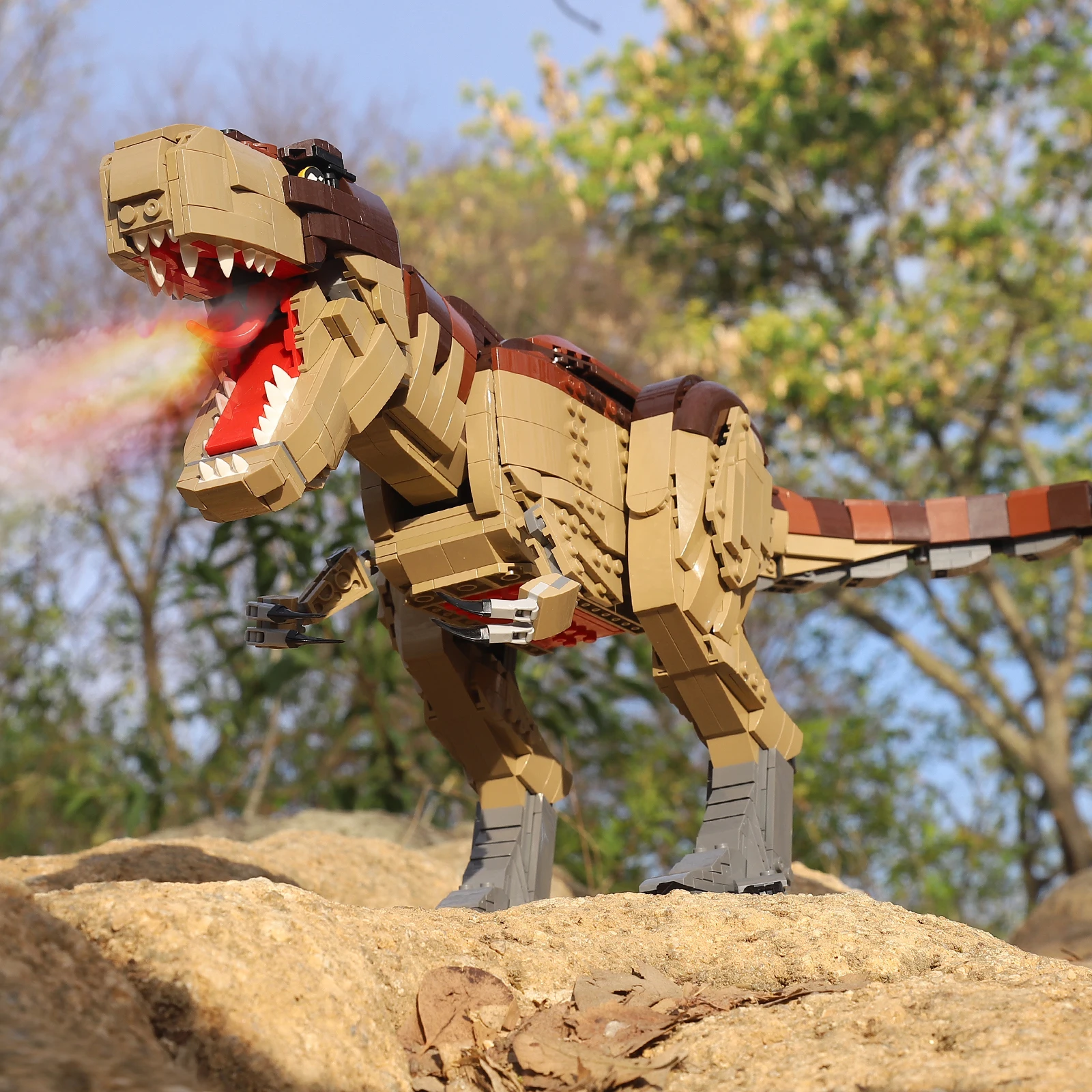 IDEA Creative Jurassic Dinosaur World Park Building Blocks MOC Sound Light Spray Deformed Dinosaurs Bricks Boys Kids Toys Gifts
IDEA Creative Jurassic Dinosaur World Park Building Blocks MOC Sound Light Spray Deformed Dinosaurs Bricks Boys Kids Toys Gifts