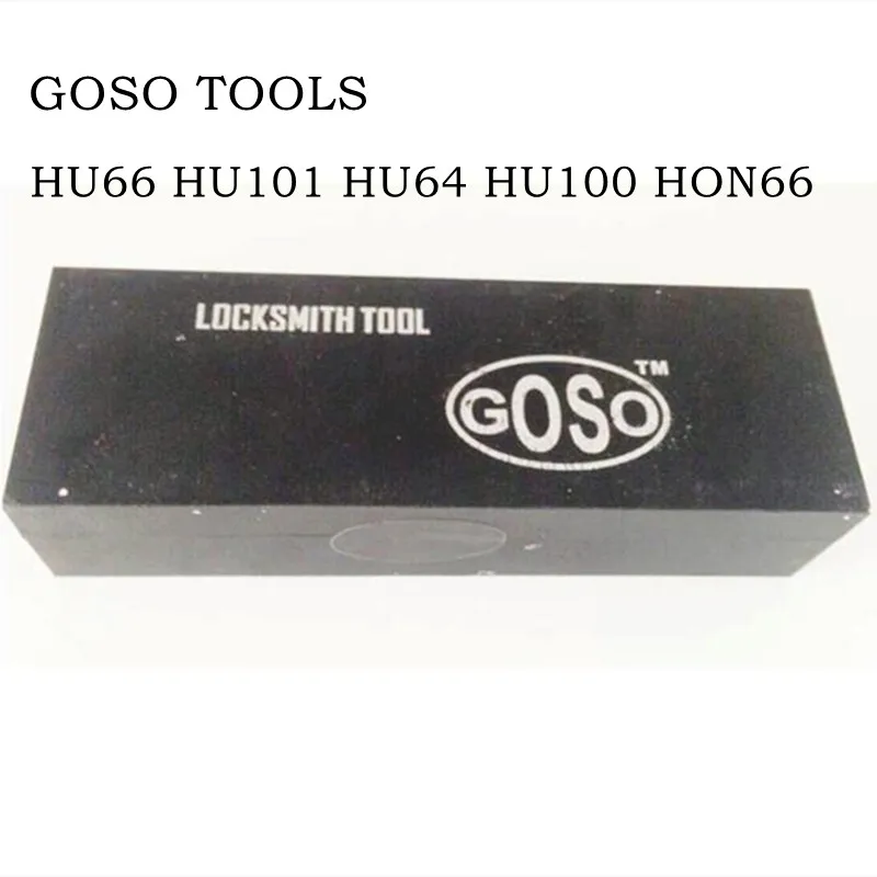 

HOT TOOLS GOSO HU64 HU66 HU92 HON66 HU101 Inner Groove Lock Pick locksmith tools auto tool for VW BMW HONDA FORD Black KIT /LOT