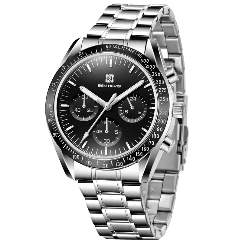Ben Nevis Brand Quartz Watch Fashionable Men's Popular Multi-Function, Three Eyes, Six Needles, Accurate Travel Time
Ben Nevis Brand Quartz Watch Fashionable Men's Popular Multi-Function, Three Eyes, Six Needles, Accurate Travel Time