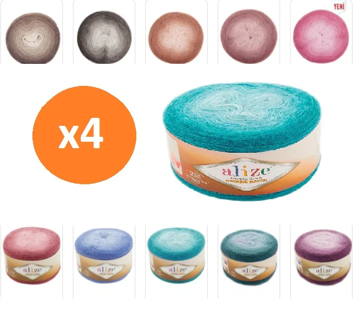 Alize Angora Örgü İpi 4x 150gr-825mt Yün Örgü İpi Kazak Bere Atkı Elbise Havlu Dıy Şiş Örgü İpi
Alize Angora Örgü İpi 4x 150gr-825mt Yün Örgü İpi Kazak Bere Atkı Elbise Havlu Dıy Şiş Örgü İpi