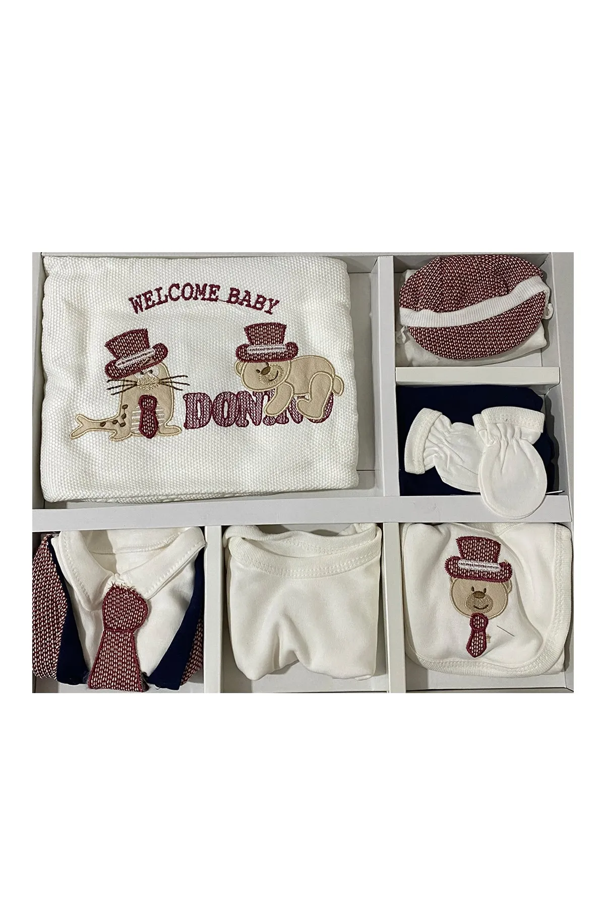 Jaju Baby Welcome Baby Coffee 10 Pcs. Hospital Exit Set Newborn Hospital Set, Hospital Exit Set
Jaju Baby Welcome Baby Coffee 10 Pcs. Hospital Exit Set Newborn Hospital Set, Hospital Exit Set