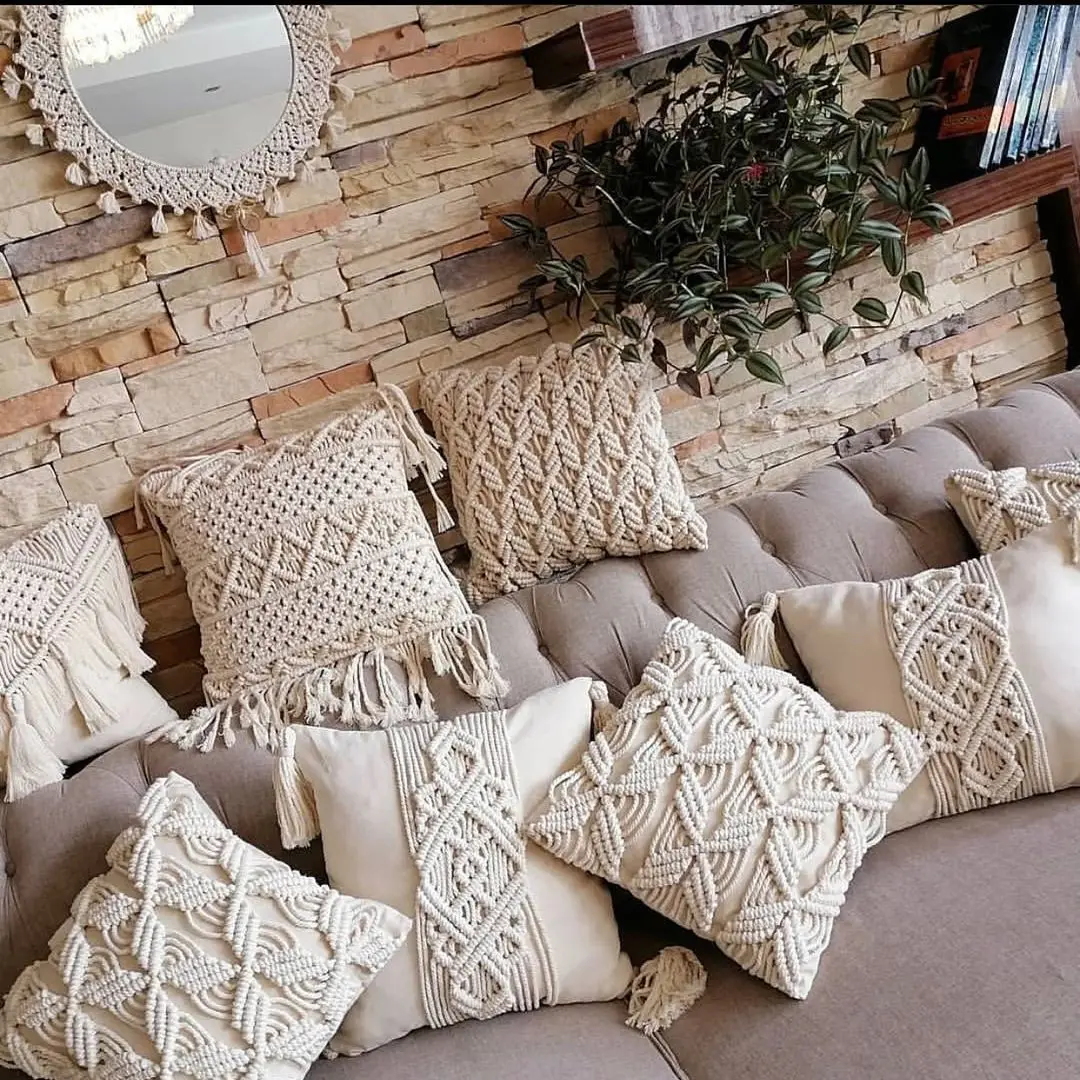 Cotton Pillow Case Sets Nordic Boho Macrame Knitted Design Handmade Bohemian Home Decoration Garden 2022 Natural Sweet House
Cotton Pillow Case Sets Nordic Boho Macrame Knitted Design Handmade Bohemian Home Decoration Garden 2022 Natural Sweet House