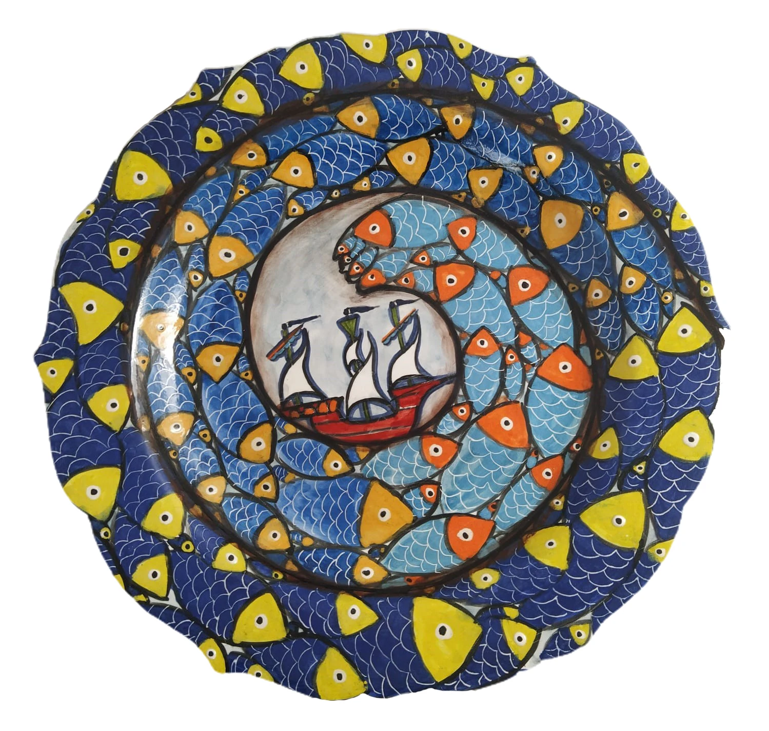 Finecraft Handmade 100% Original and Original Design Ceramic, Tile Decorative Plate and Box Es-643
Finecraft Handmade 100% Original and Original Design Ceramic, Tile Decorative Plate and Box Es-643