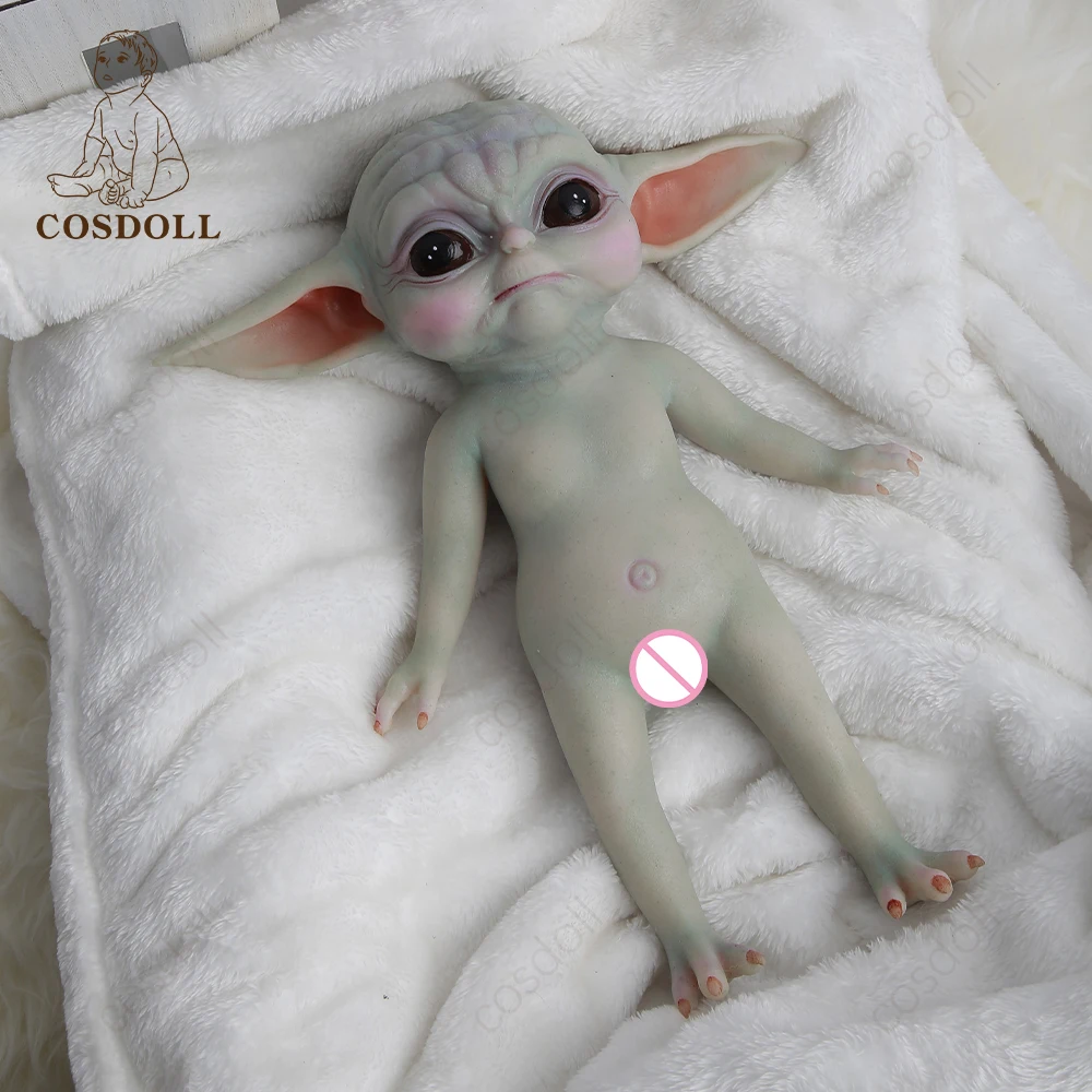 34Cm 1300G Full Silicone Reborn Baby Dolls Lifelike Soft Newborn Baby Big Eyes Sleeping Movie Toys for Children Blue Baby Toy
34Cm 1300G Full Silicone Reborn Baby Dolls Lifelike Soft Newborn Baby Big Eyes Sleeping Movie Toys for Children Blue Baby Toy