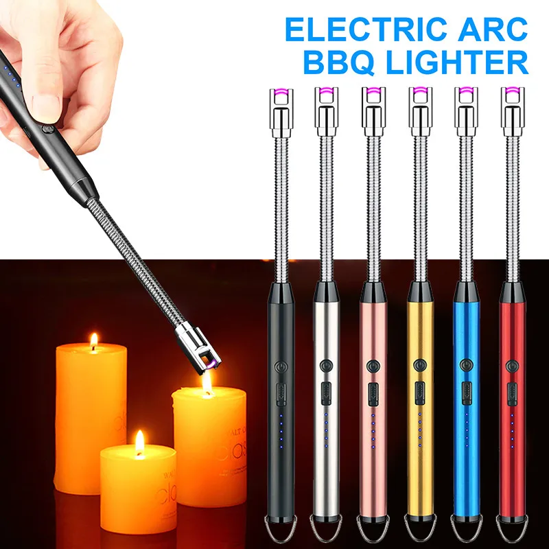 USB Charging Igniter Outdoor Windproof 360° Rotating Plasma Flameless Candle Lighter Gas Booster For Barbecue Kitchen Supplies 
USB Charging Igniter Outdoor Windproof 360° Rotating Plasma Flameless Candle Lighter Gas Booster For Barbecue Kitchen Supplies