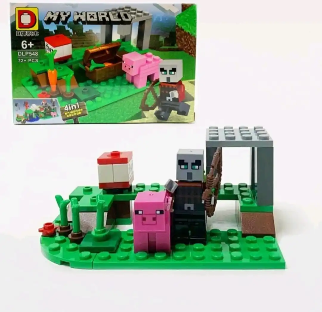 Фото gamer .Конструктор Лего lego Майнкрафт/Lego Minecraft/70 элементов /для сборки детей.
