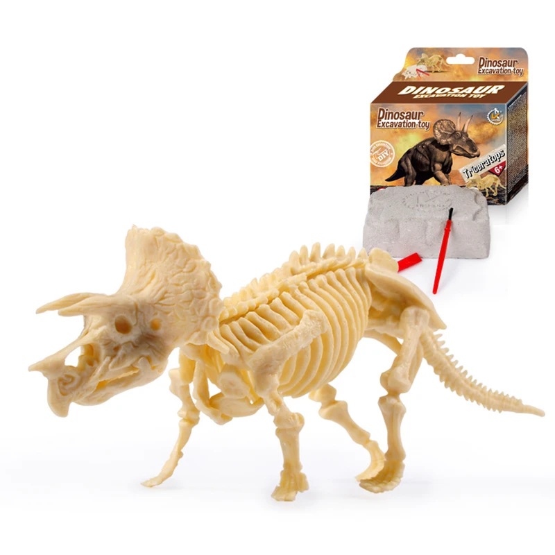 Children DIY Dinosaur Digging Toys Jurassic Animals Dinosaur Skeleton Fossil Archeology Digging Assembly Toys 
Children DIY Dinosaur Digging Toys Jurassic Animals Dinosaur Skeleton Fossil Archeology Digging Assembly Toys
