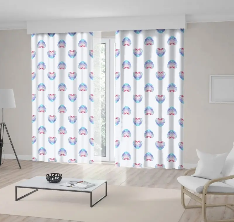 Curtain Heart Shaped Diamond Pattern Colorful Illustration Luxurious Life Love Engagement Theme Art Pink Blue
Curtain Heart Shaped Diamond Pattern Colorful Illustration Luxurious Life Love Engagement Theme Art Pink Blue