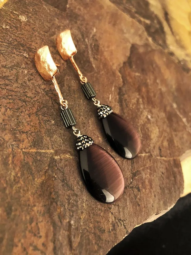 Женские серьги Dr Stone кошачий глаз, розовое золото, с покрытием KR 439800254
Женские серьги Dr Stone кошачий глаз, розовое золото, с покрытием KR 439800254