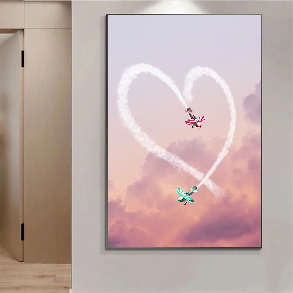 Vintage Fighter Love Posters and Prints Classical Wall Art Painting Printed On Canvas Pink Sky U.K Pictures for Living Room Gift
Vintage Fighter Love Posters and Prints Classical Wall Art Painting Printed On Canvas Pink Sky U.K Pictures for Living Room Gift