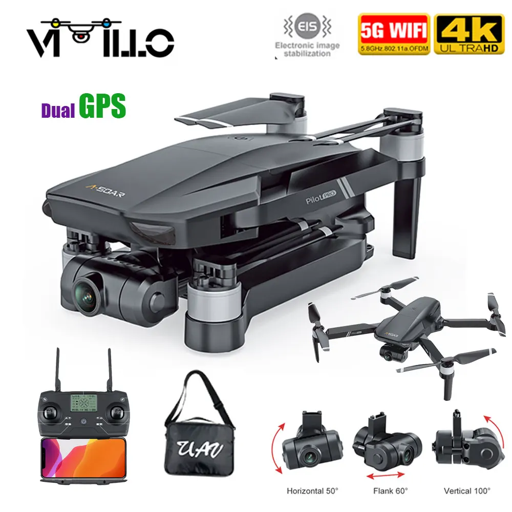 X19 New GPS Drone 4k Profesional 4K HD Camera 3-Axis Gimbal Anti-Shake Aerial Photography Brushless Foldable Quadcopter 1.2km
X19 New GPS Drone 4k Profesional 4K HD Camera 3-Axis Gimbal Anti-Shake Aerial Photography Brushless Foldable Quadcopter 1.2km