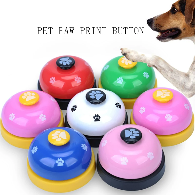 Pet Toy Training Called Dinner Small Bell Footprint Ring Dog Toys For Teddy Puppy Pet Call
Pet Toy Training Called Dinner Small Bell Footprint Ring Dog Toys For Teddy Puppy Pet Call