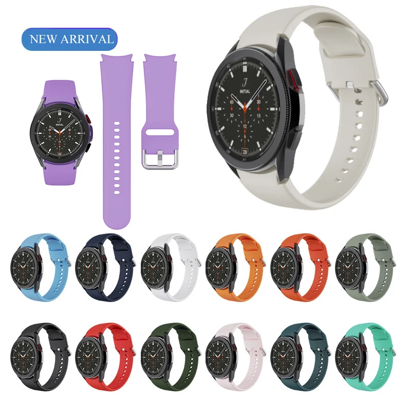 Silicone Strap Compatible with Samsung Galaxy Watch 4 classic 46mm 42mm/Watch4 44mm 40mm Band Replacement Wristbands Bracelet
Silicone Strap Compatible with Samsung Galaxy Watch 4 classic 46mm 42mm/Watch4 44mm 40mm Band Replacement Wristbands Bracelet