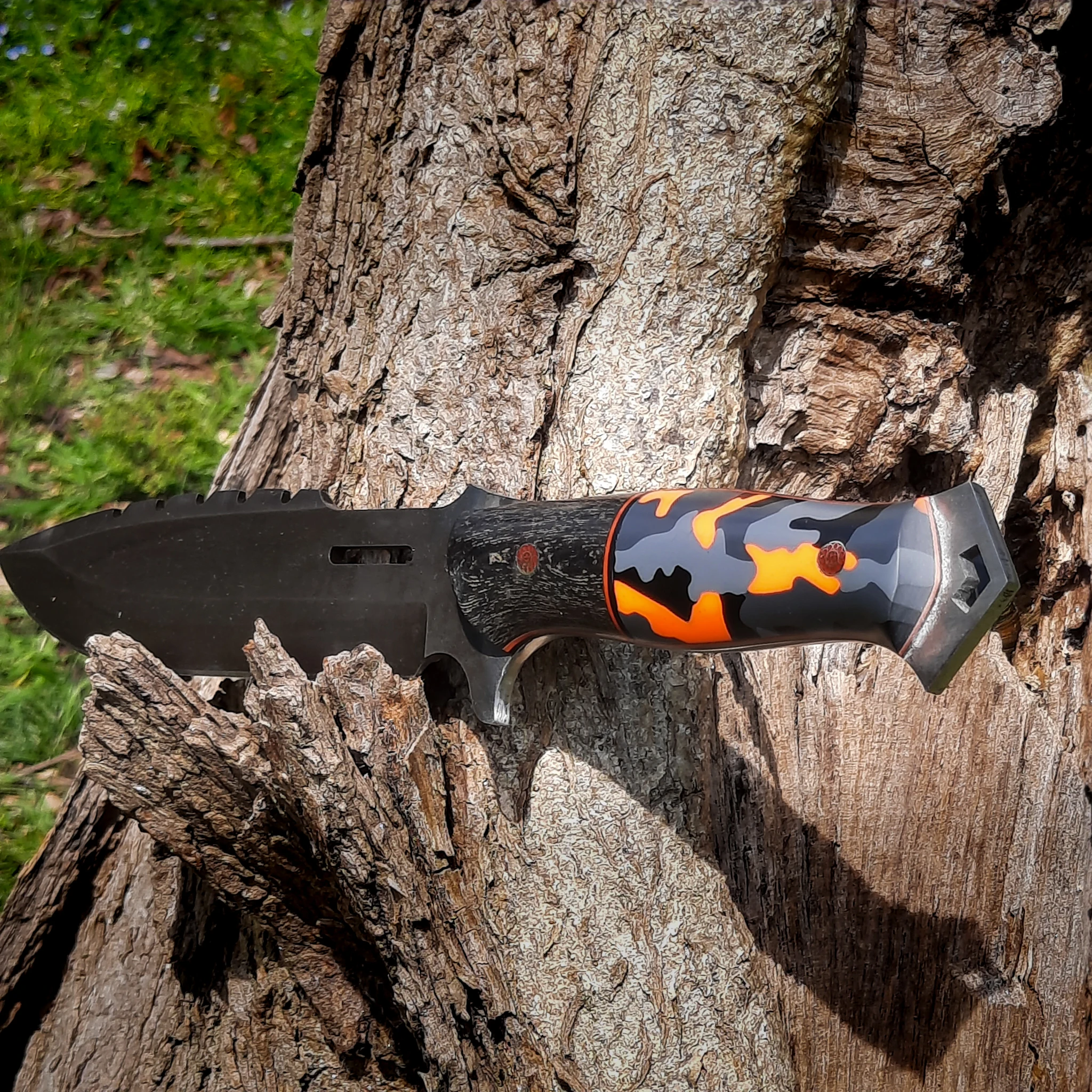 YUTPA Sleipner Steel Tactical Knife Kydex Sheath Bushcraft Camping Gear Stonewash Hunting Military EDC Tool Hybrid Handle
YUTPA Sleipner Steel Tactical Knife Kydex Sheath Bushcraft Camping Gear Stonewash Hunting Military EDC Tool Hybrid Handle