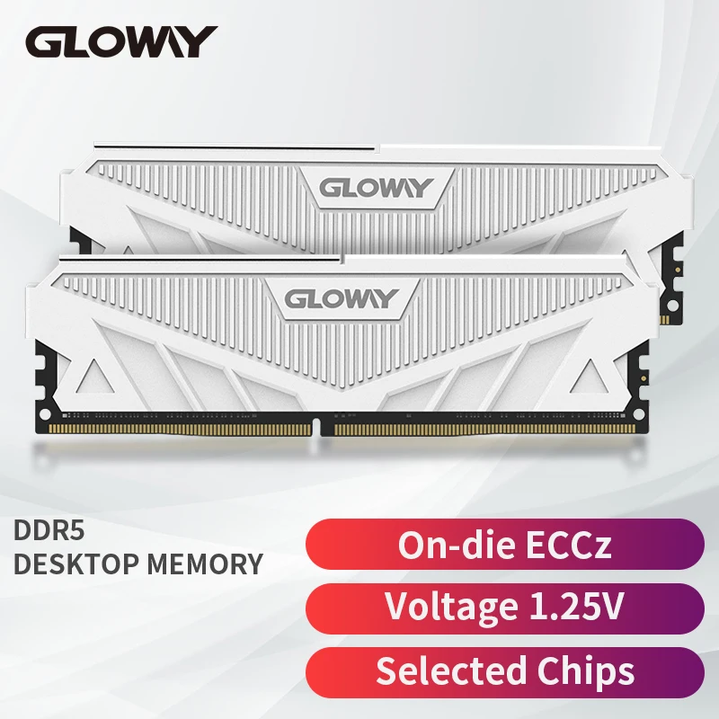 Gloway Memoria Ram ddr5 5200mhz 16GB 32GB (2x8GB) 4800mhz DDR5 Ram Memory For Desktop MSI ASUS Z690 On-die ECCz 1.25V
Gloway Memoria Ram ddr5 5200mhz 16GB 32GB (2x8GB) 4800mhz DDR5 Ram Memory For Desktop MSI ASUS Z690 On-die ECCz 1.25V