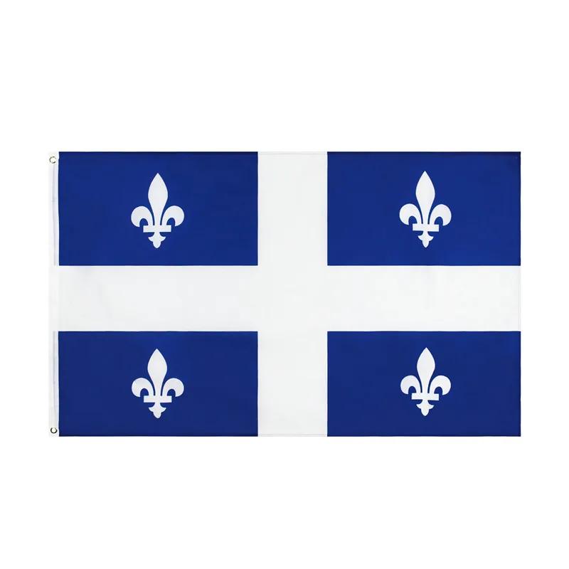 10 Pieces 5 x 3 ft Canadian Province of Quebec Flag Banner Polyester with Brass Grommets for Indoor Outdoor 150 x 90 cm
10 Pieces 5 x 3 ft Canadian Province of Quebec Flag Banner Polyester with Brass Grommets for Indoor Outdoor 150 x 90 cm