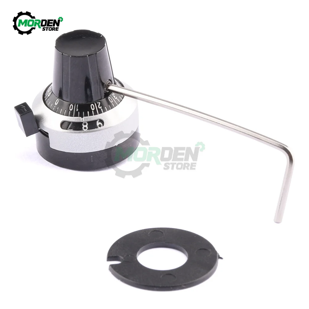 1PCS 3590S 6.35 mm Precision Scale Knob Potentiometer Equipped With Multi-Turn Potentiometer for Electrican Tools
1PCS 3590S 6.35 mm Precision Scale Knob Potentiometer Equipped With Multi-Turn Potentiometer for Electrican Tools