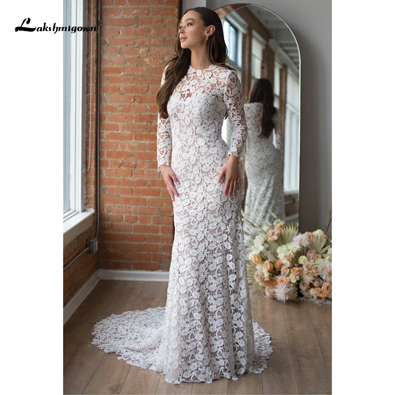 Charming Mermaid Full Cap Sleeve Sweep Zipper O-Neck Tulle Floor-Length Appliques Lace Wedding Dress 2022 Bridal Gown vestidos
Charming Mermaid Full Cap Sleeve Sweep Zipper O-Neck Tulle Floor-Length Appliques Lace Wedding Dress 2022 Bridal Gown vestidos