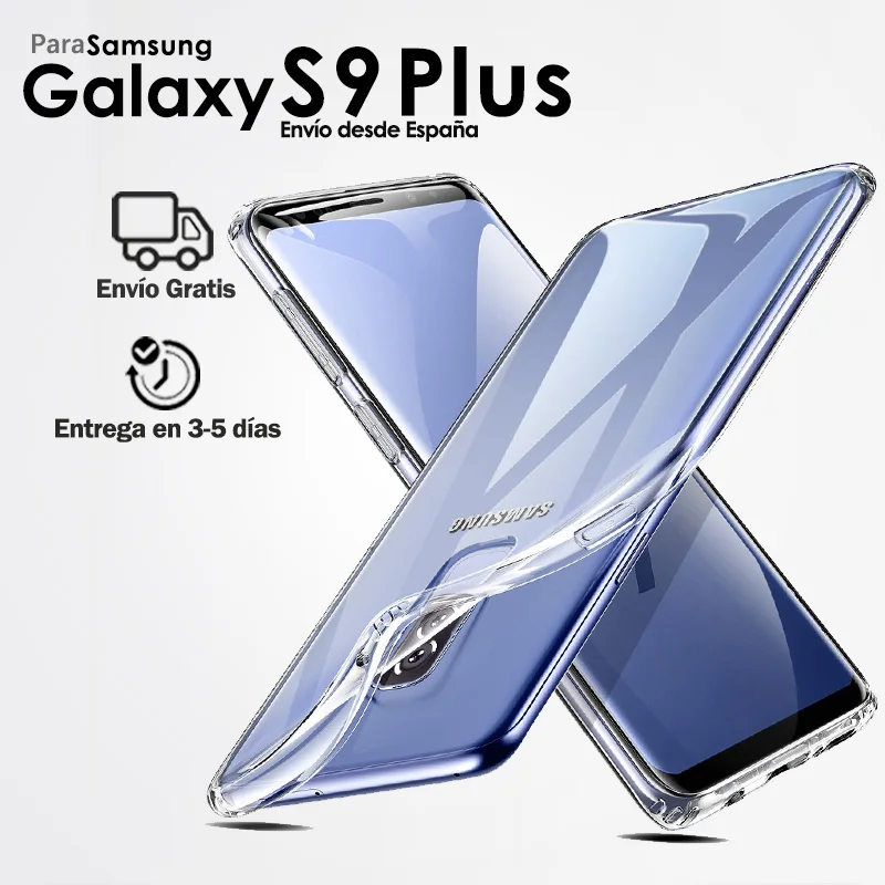 ТПУ гелевый Чехол силиконовый чехол для мобильного телефона Samsung S9 Plus + задняя