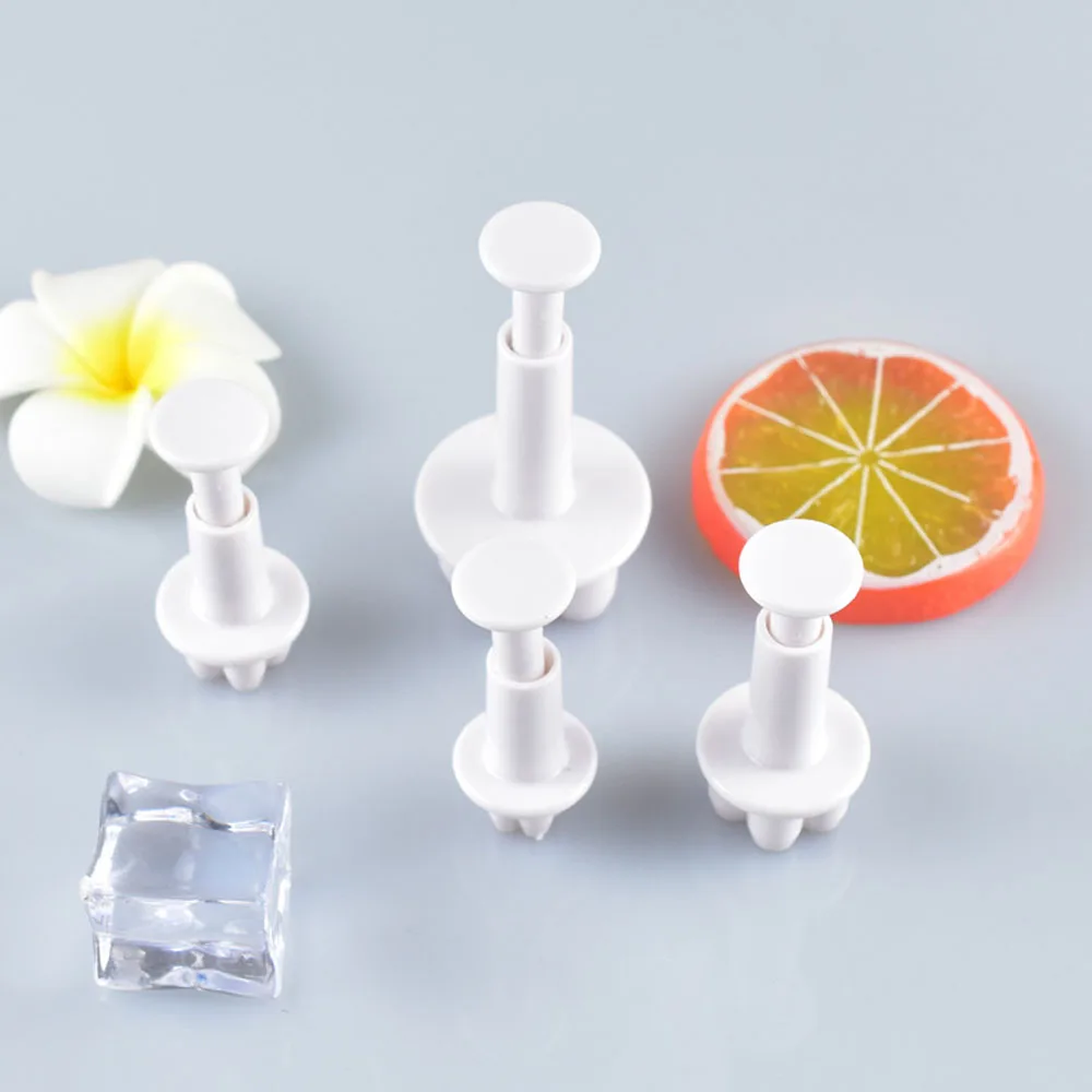 4 Pcs/set Cute Petal Flower Press Cookie Cutter Mold DIY Biscuit Cake Decoration Mold Baking Tools 
4 Pcs/set Cute Petal Flower Press Cookie Cutter Mold DIY Biscuit Cake Decoration Mold Baking Tools