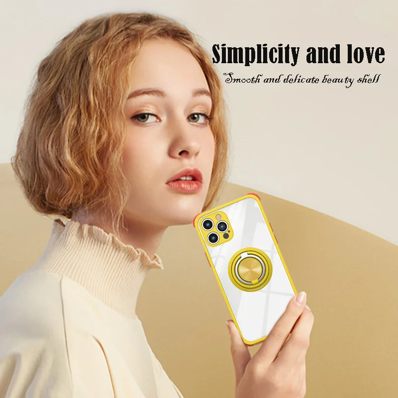 For Iphone13 Fashion Candy Hit Color Mobile Phone Shell 13pro 13Mini Case New Color Straight Edge Transparent Double Ring Cover
For Iphone13 Fashion Candy Hit Color Mobile Phone Shell 13pro 13Mini Case New Color Straight Edge Transparent Double Ring Cover