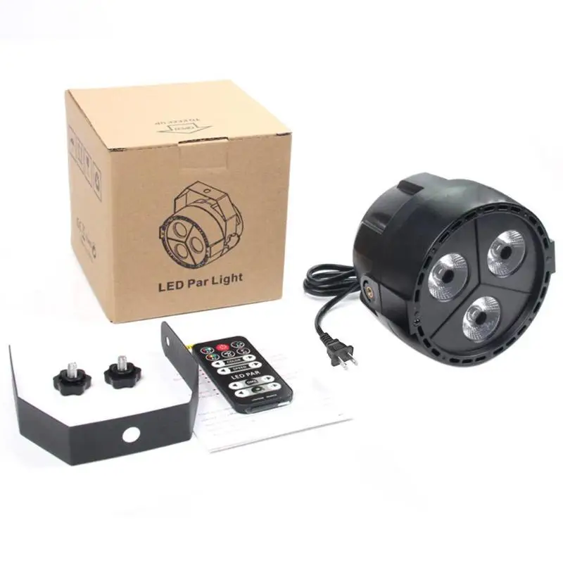 Voice-activated 3 LED Par Light 4 in 1 Full-color Lamp KTV Party Holiday Christmas Music Club Sound Stage Light
Voice-activated 3 LED Par Light 4 in 1 Full-color Lamp KTV Party Holiday Christmas Music Club Sound Stage Light