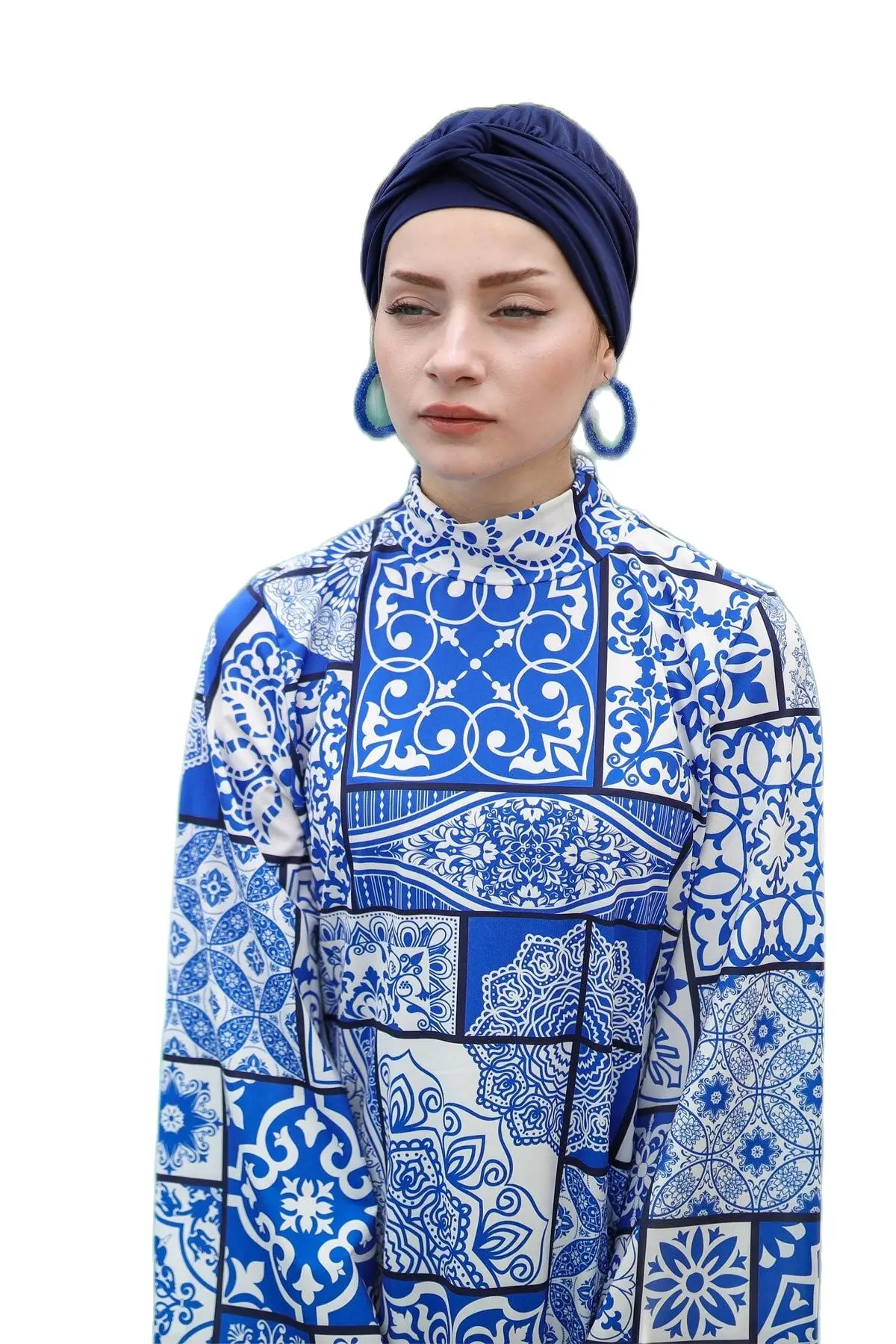 2021 Navy Blue Fully Covered Hijab Swimsuit For Women Swimsuit Islamic Muslim Fashion Modest Quality Clothing Water Repellent
2021 Navy Blue Fully Covered Hijab Swimsuit For Women Swimsuit Islamic Muslim Fashion Modest Quality Clothing Water Repellent