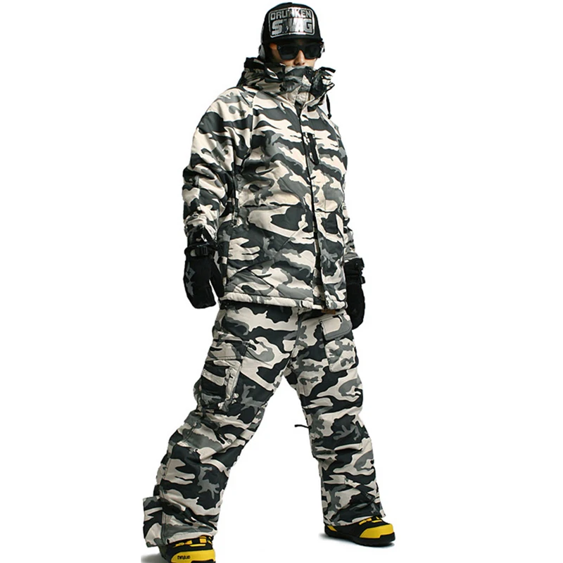 New Edition "Southplay" Winter 10,000mm Waterproof Snowboard Ski Warming (Jacket OR Pants) - White Military
New Edition "Southplay" Winter 10,000mm Waterproof Snowboard Ski Warming (Jacket OR Pants) - White Military