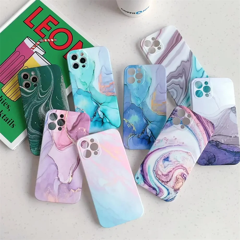 Marble Phone Case For iPhone 11 13 Pro Max Luxury Fundas Camera Protection Back Cover For iphone XR XS Max 12Mini 7 8Plus Cover
Marble Phone Case For iPhone 11 13 Pro Max Luxury Fundas Camera Protection Back Cover For iphone XR XS Max 12Mini 7 8Plus Cover