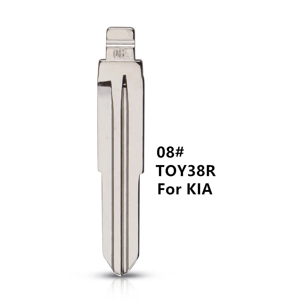 10 PCS/LOT 08# KD Blade LISHI TOY38R Metal Blank Uncut Flip Remote Car Key Blade For Daihatsu Kia Replacement Part
10 PCS/LOT 08# KD Blade LISHI TOY38R Metal Blank Uncut Flip Remote Car Key Blade For Daihatsu Kia Replacement Part