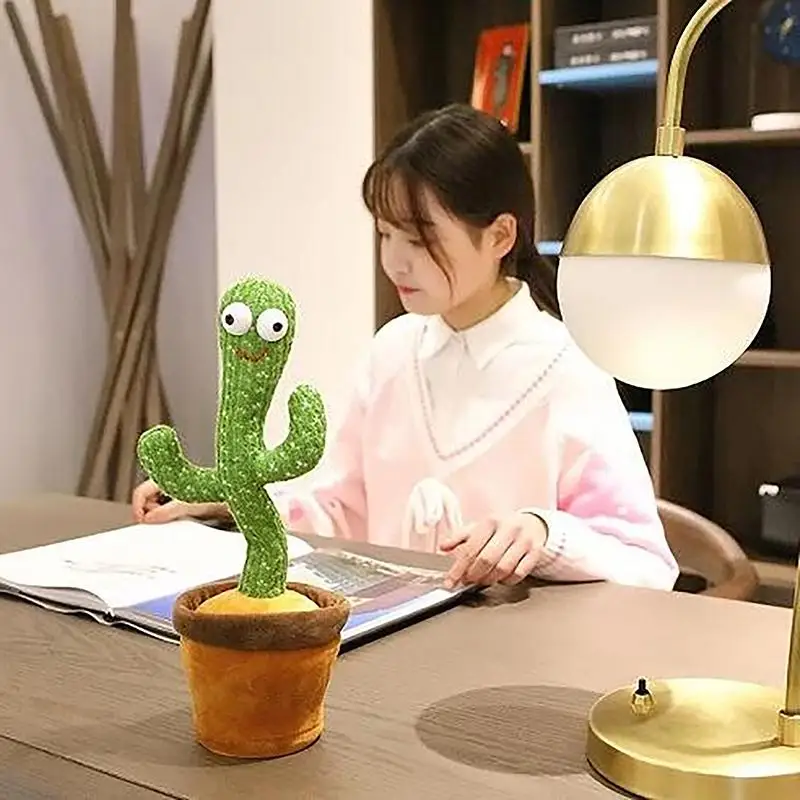 Dança cactus electronic toy shake dancer cactus soft toy childhood educational toys battery powered 120/3
Dança cactus electronic toy shake dancer cactus soft toy childhood educational toys battery powered 120/3