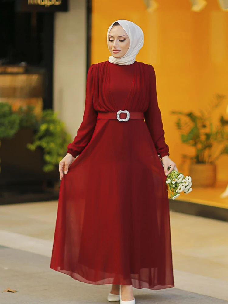 Платье женское Abaya Muslim Kemerli Purple Hijab Dress Turkish Islamic Clothing for Women Caftan Dubai Oman Spain Winter 2022 2021 Chiffon
Платье женское Abaya Muslim Kemerli Purple Hijab Dress Turkish Islamic Clothing for Women Caftan Dubai Oman Spain Winter 2022 2021 Chiffon