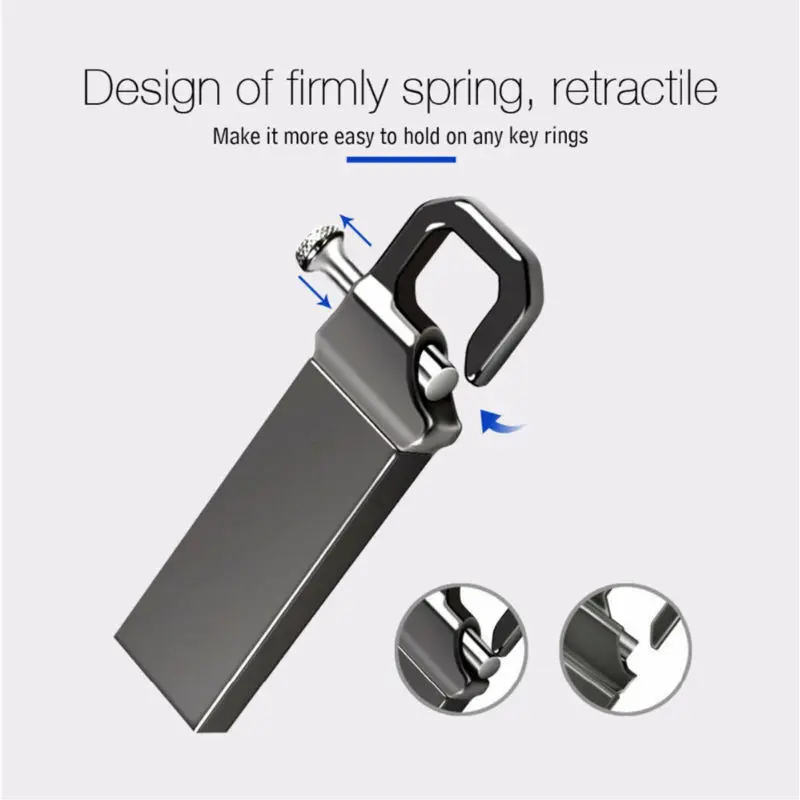 USB 3 0 флэш-накопители 2 ТБ карта памяти U-диск ключ для ПК ноутбука | Компьютеры и