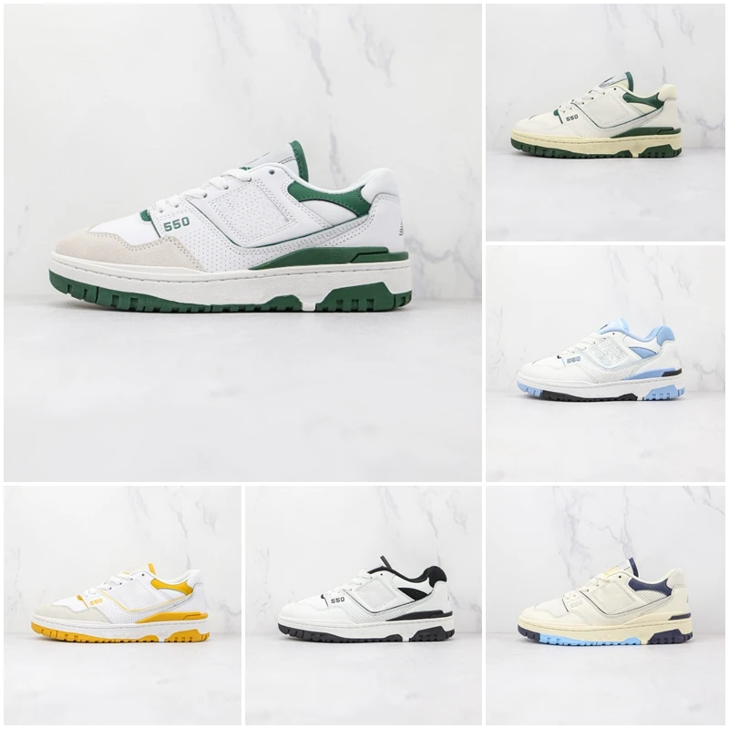 New Large Size 45 NB Women's Shoes BB550 Series Casual Men's Shoes Sports Couples Running Basketball Shoes White Green Blue
New Large Size 45 NB Women's Shoes BB550 Series Casual Men's Shoes Sports Couples Running Basketball Shoes White Green Blue