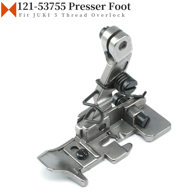 121-53755 Presser Foot For 5 Thread Overlock Sewing Machine Parts Fit JUKI MO-3916 MO-6716 MO-6100D 3.2x4.0mm
121-53755 Presser Foot For 5 Thread Overlock Sewing Machine Parts Fit JUKI MO-3916 MO-6716 MO-6100D 3.2x4.0mm
