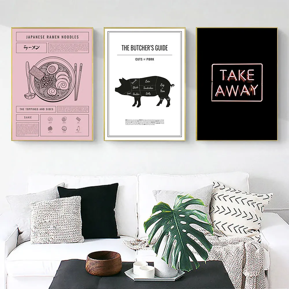 Ramen Poster Butchers Pork Cuts Art Print Take Away Nordic Canvas Painting Quote Wall Picture For Dining Room Kitchen Home Decor
Ramen Poster Butchers Pork Cuts Art Print Take Away Nordic Canvas Painting Quote Wall Picture For Dining Room Kitchen Home Decor
