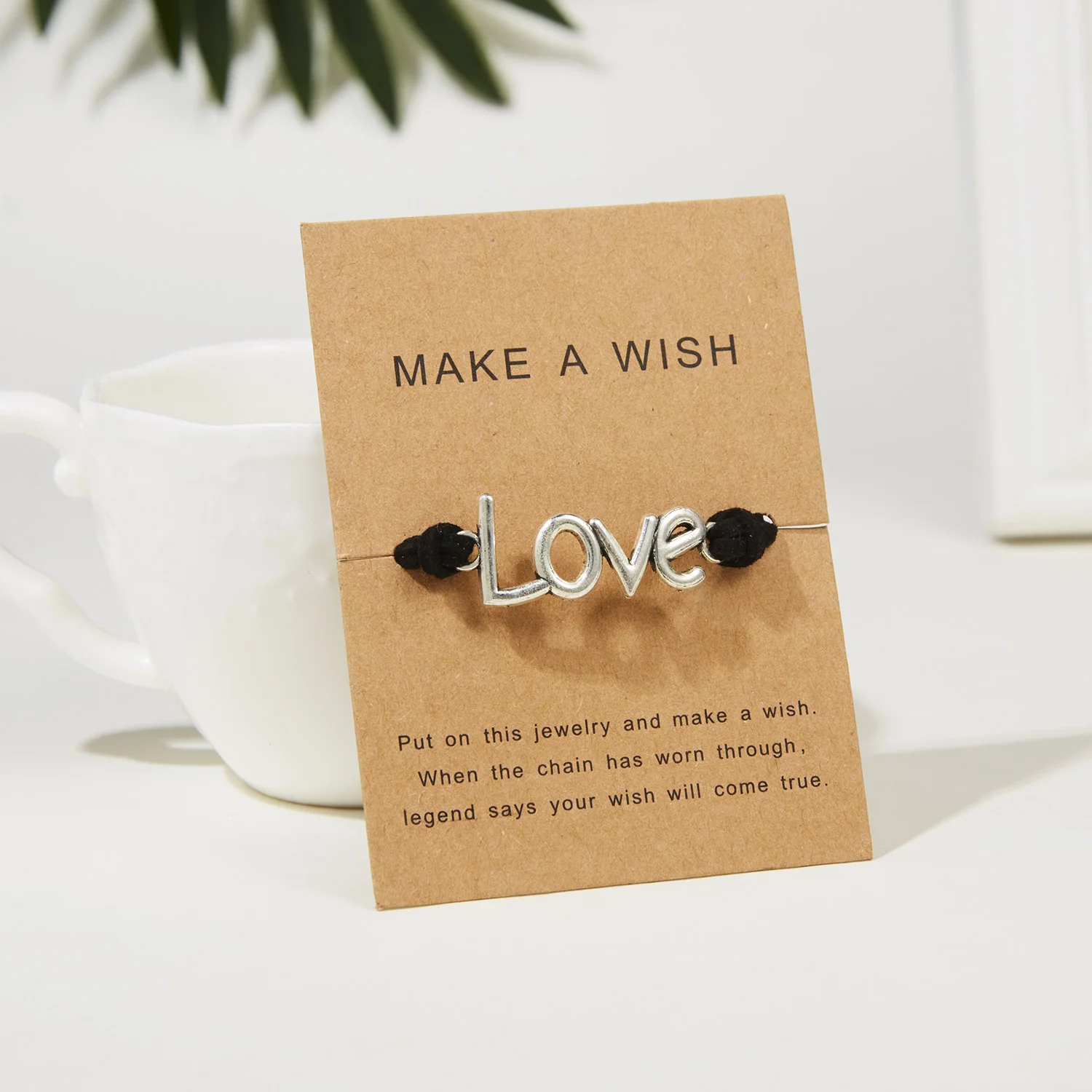 Love Braided Card Bracelets For Women Girls Friendship Fashion Cute Charm Handmade Black Rope Woven Lucky Bracelets Friends Gift
Love Braided Card Bracelets For Women Girls Friendship Fashion Cute Charm Handmade Black Rope Woven Lucky Bracelets Friends Gift